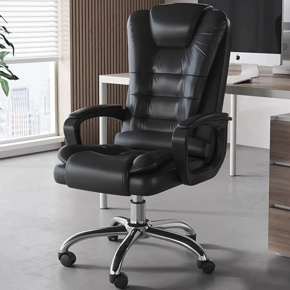 Leather Ergonomic Office Chair K695038