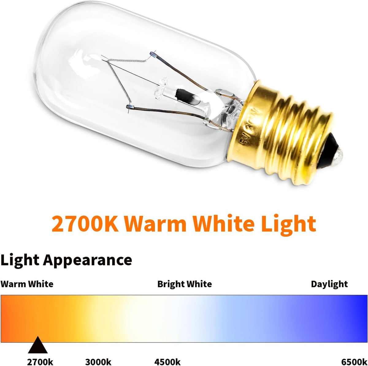 Light Bulb 125V 30W E17 Base T826131