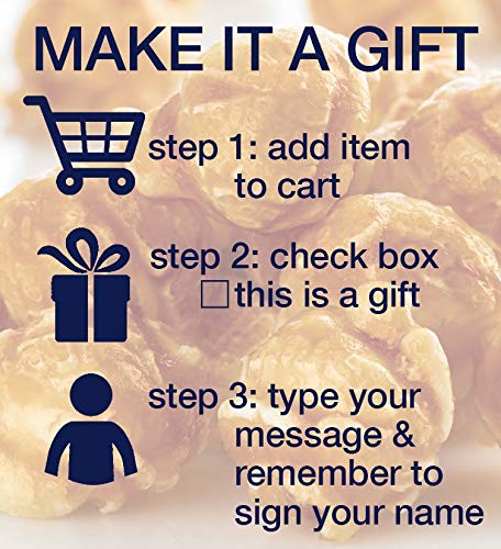 3.5 Gallons Popcorn Gift Tin (Robust Cheddar, Butter, Caramel) J5965
