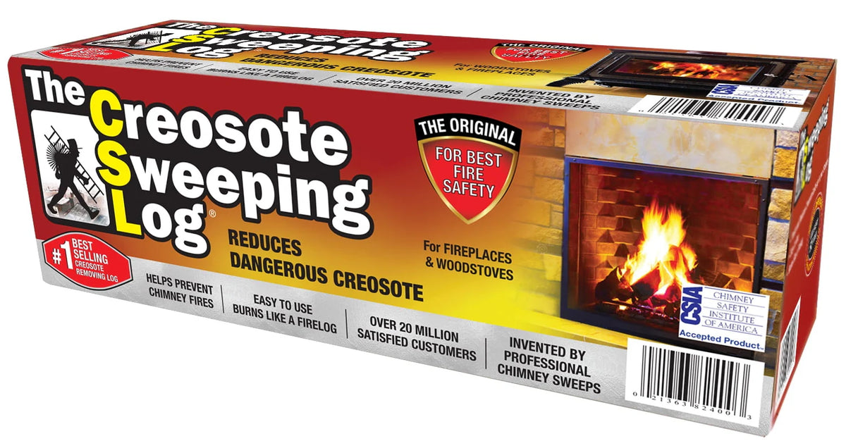 Creosote Sweeping Log for Fireplaces and Woodstoves W506563