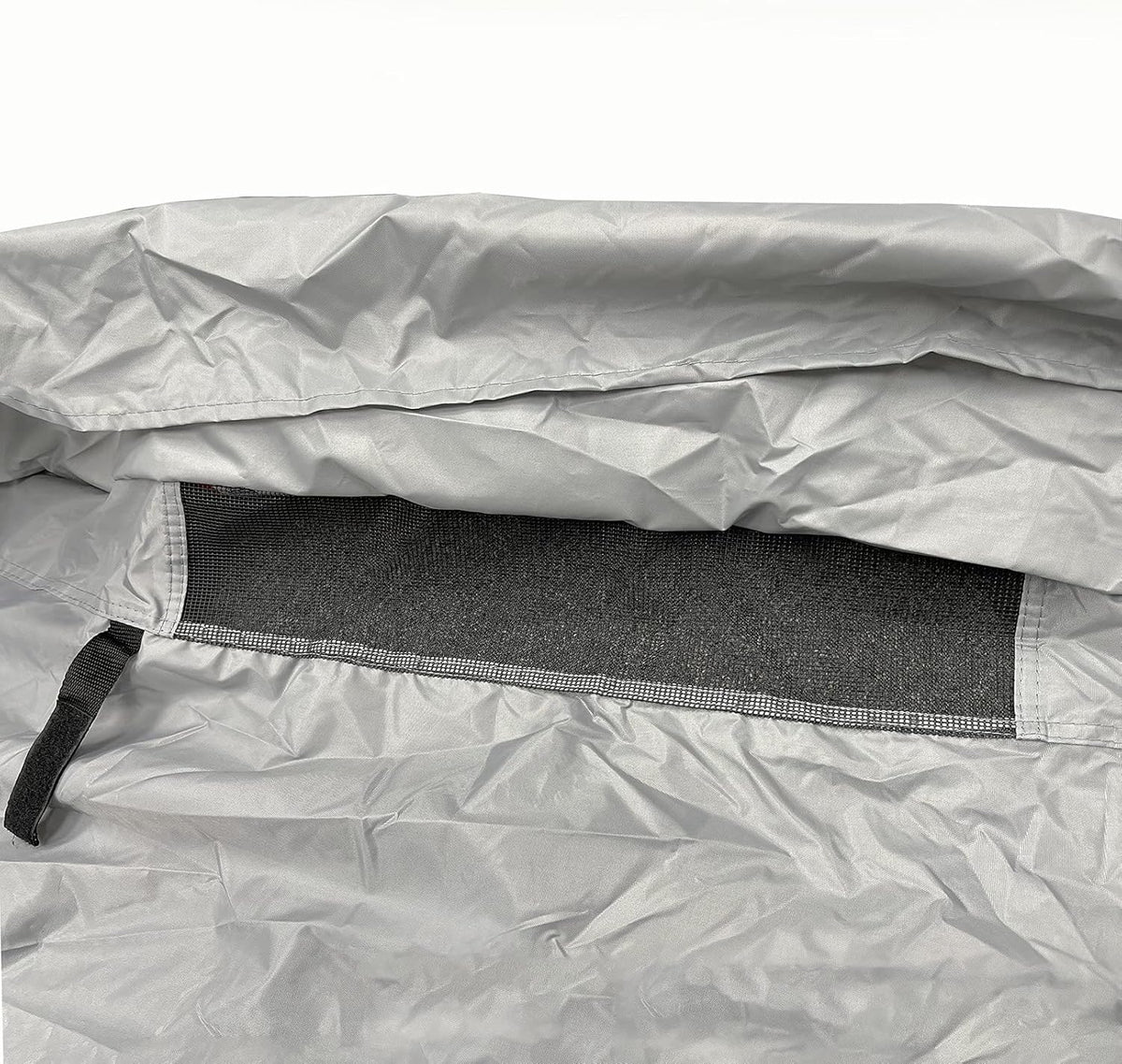 Gray Waterproof Pop Up Camper Cover for Folding Camper Tent Travel Trailer 10-12 Feet Long S48488
