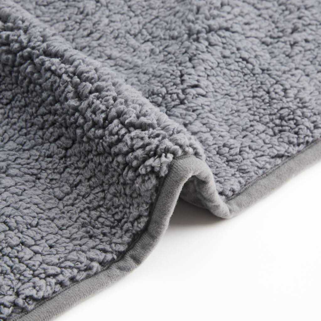 Grey Sherpa Waterproof Leakproof Dog Blanket C783394