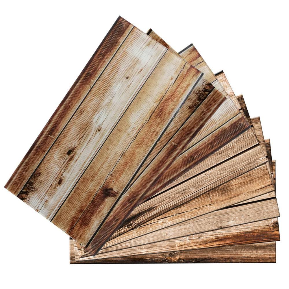 Glossy Glass Subway Peel & Stick Tile R67685