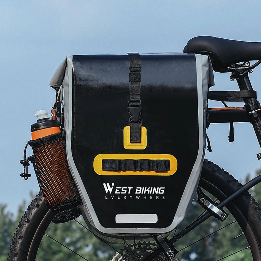 Expandable Bike Rear Seats Bag, Waterproof Cycling Trunk Bag Y2003