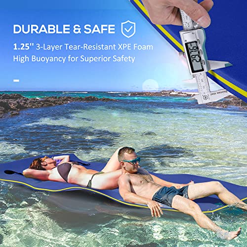 10' x 5' 3-Layer Foam Floating Mat B19309
