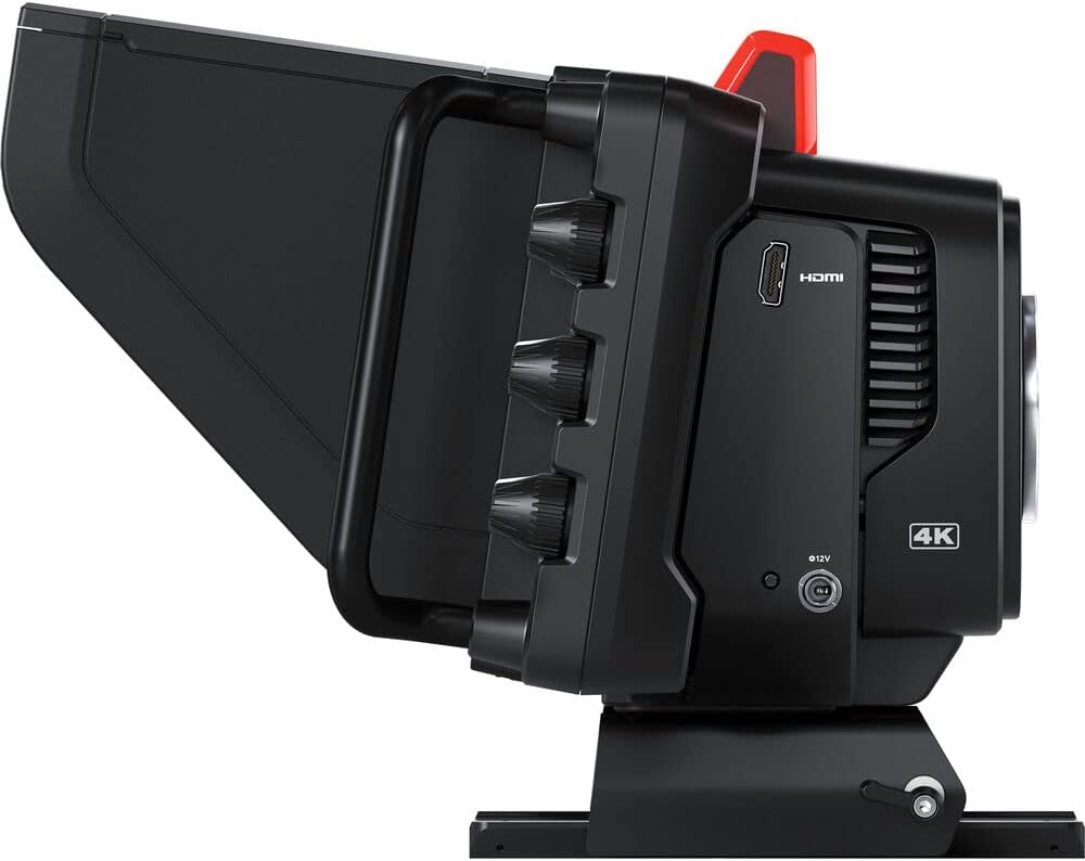 Blackmagic Studio Camera 4K Plus Bundle with AKG K240 Studio Pro Headphones and Screen Cleaning Wipes E765