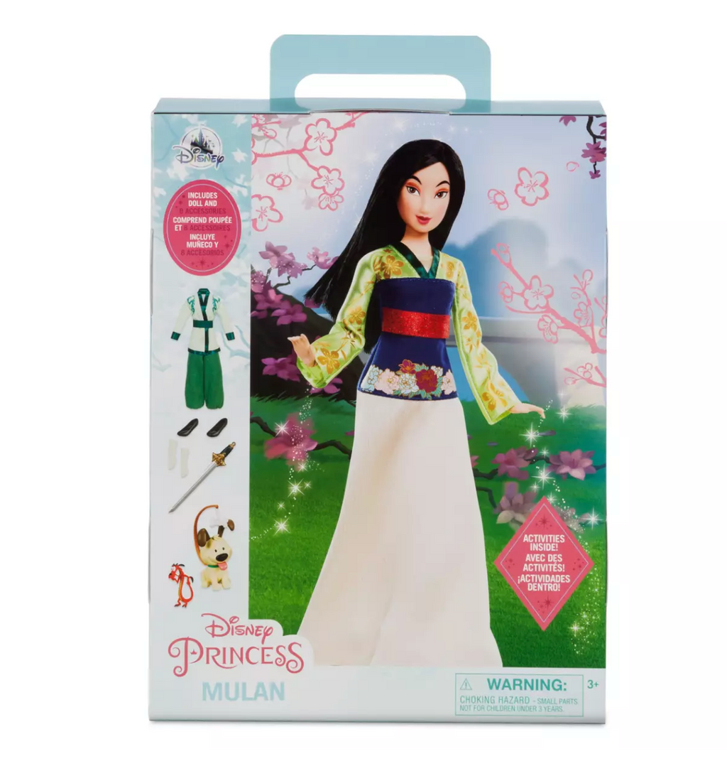 Mulan Doll with Accessories and Activity C16900