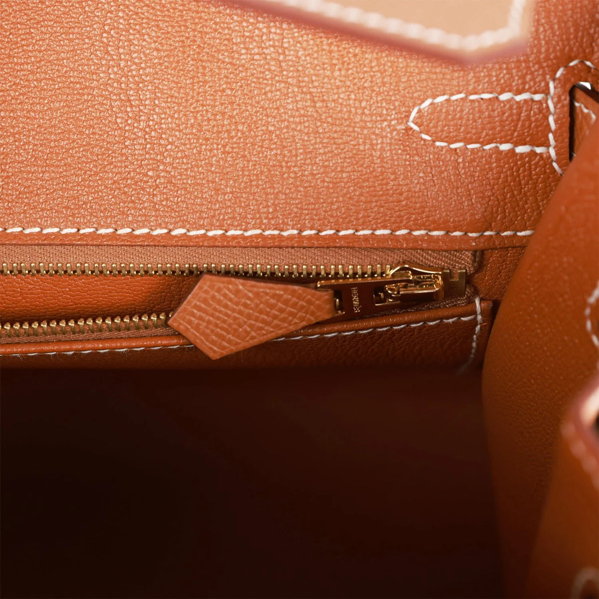 Gold Epsom Leather Handbag K6101