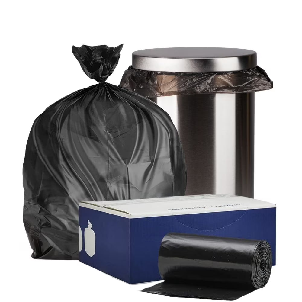 Black High Density Trash Bags, Case of 250 R774