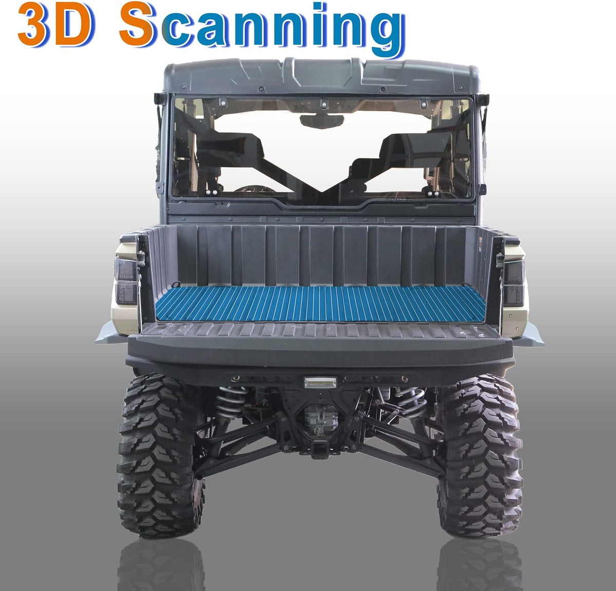 Rubber Bed Mat Liner for Polaris Ranger XP 1000 Crew E44032