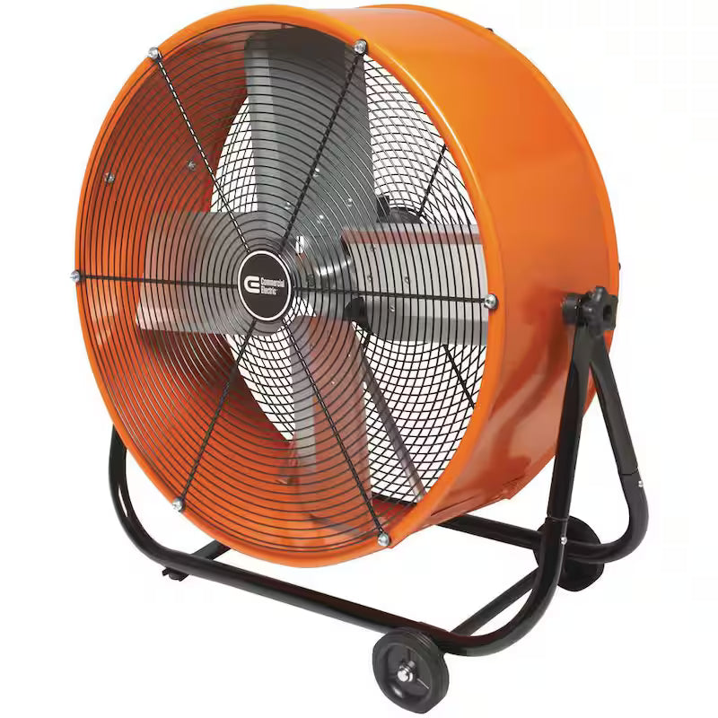 Heavy Duty 2-Speed Tilt Drum Fan D167974