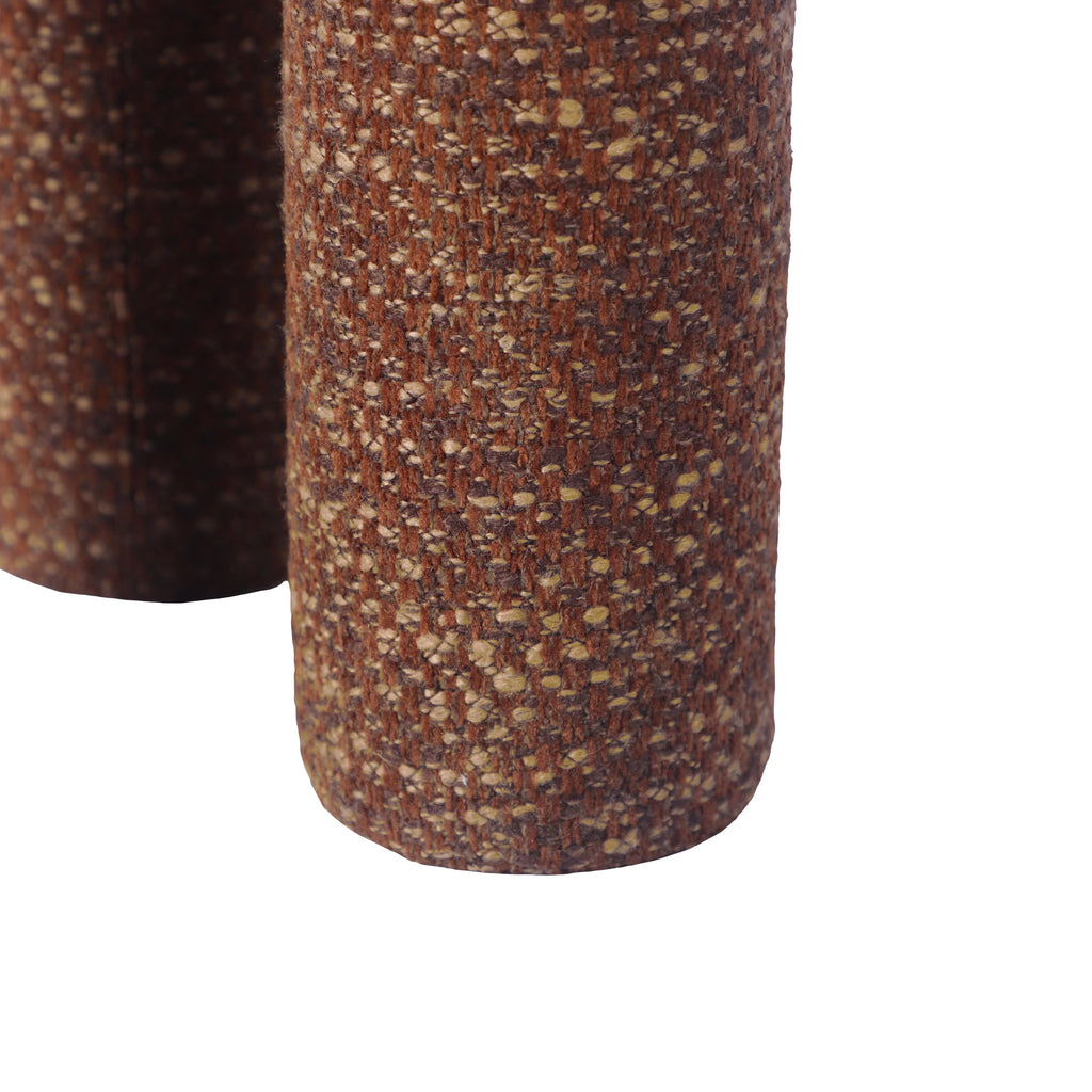 Brown Knubby Stool A718