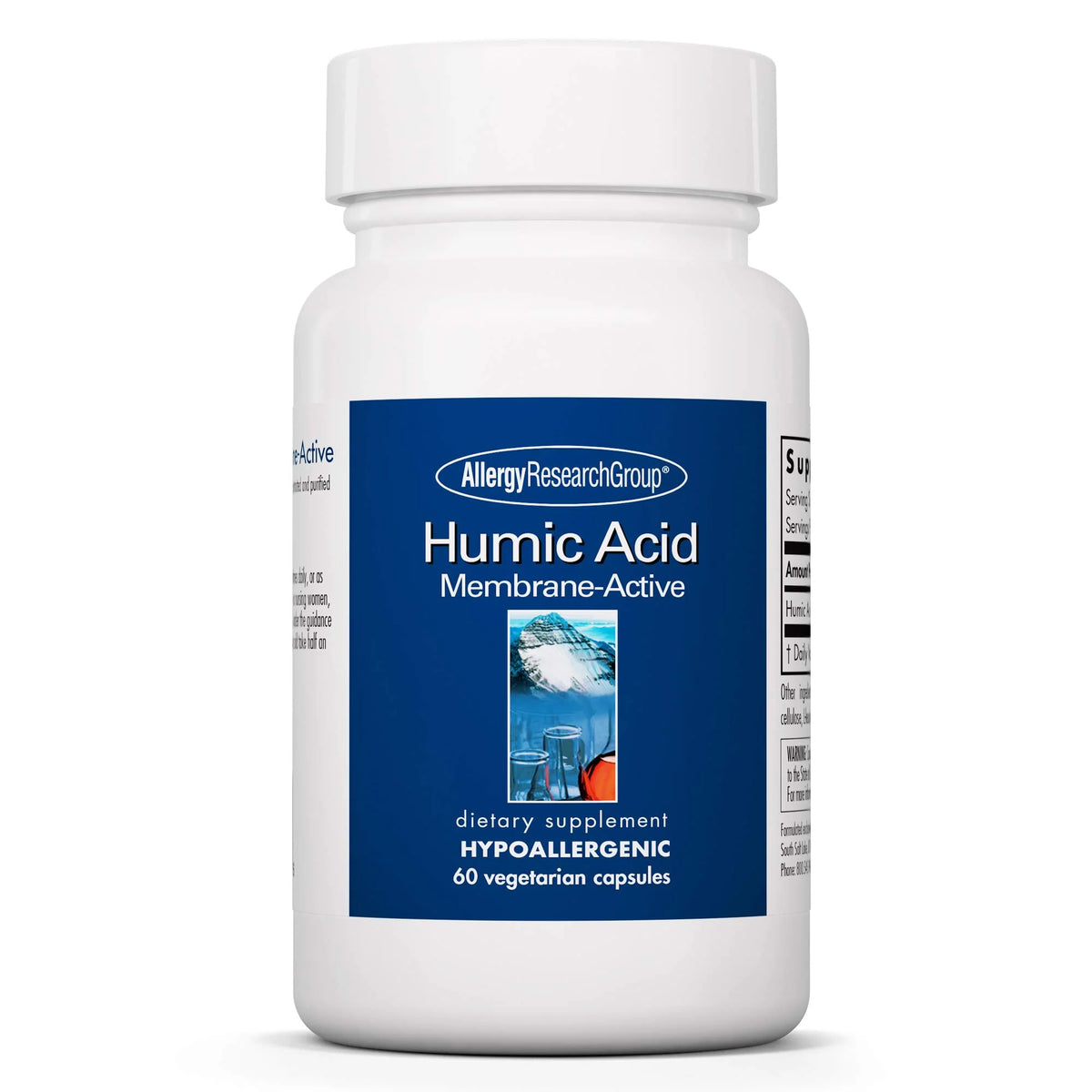 750mg Humic Acid Vegetarian Capsules 60 Count P667