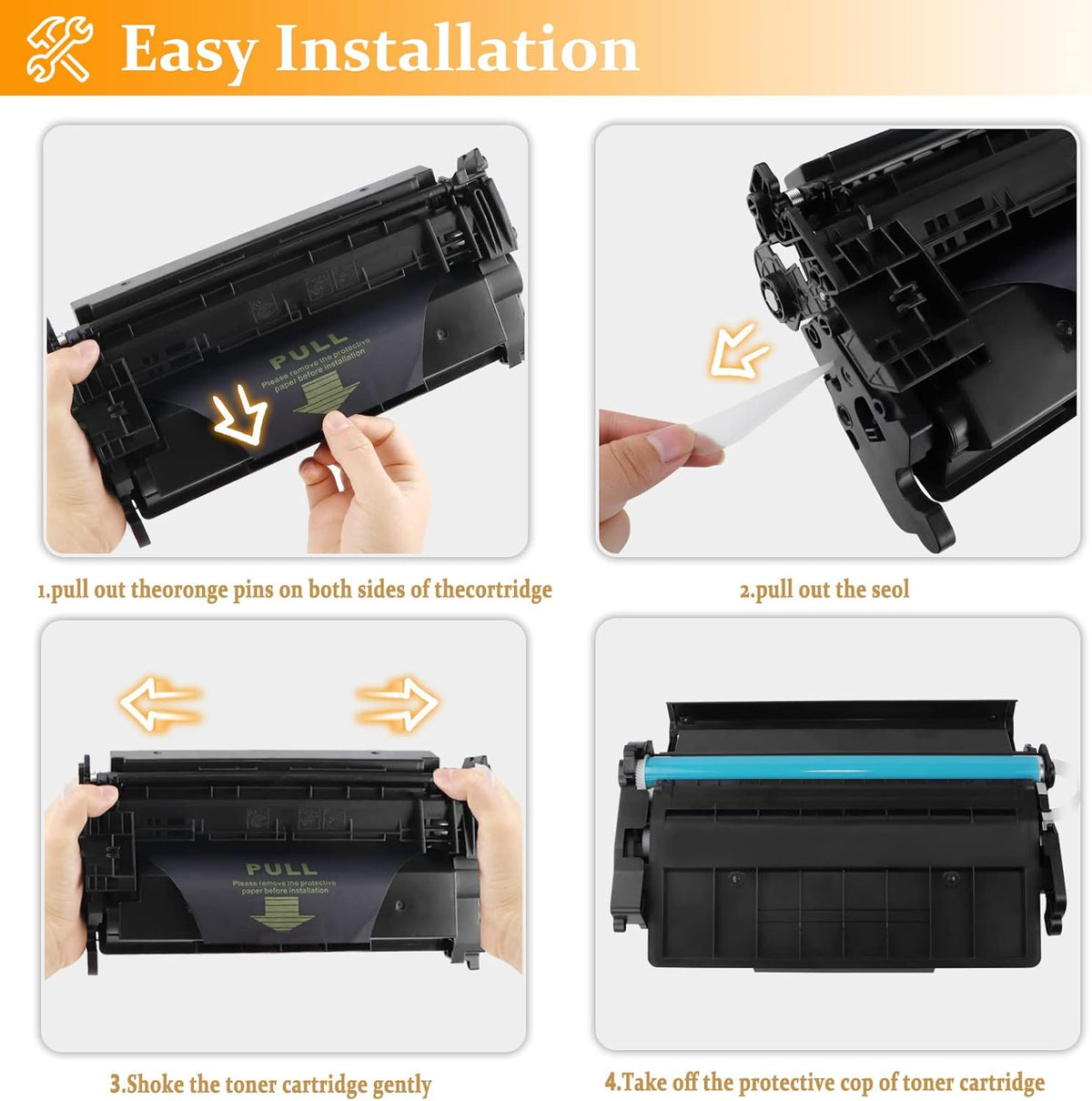 Black 2-Pack High Yield Toner Cartridges T4111