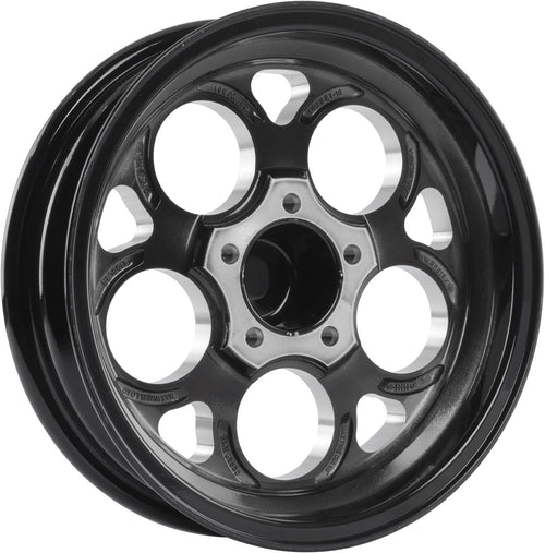 15” x 4” Gloss Black Wheel I374