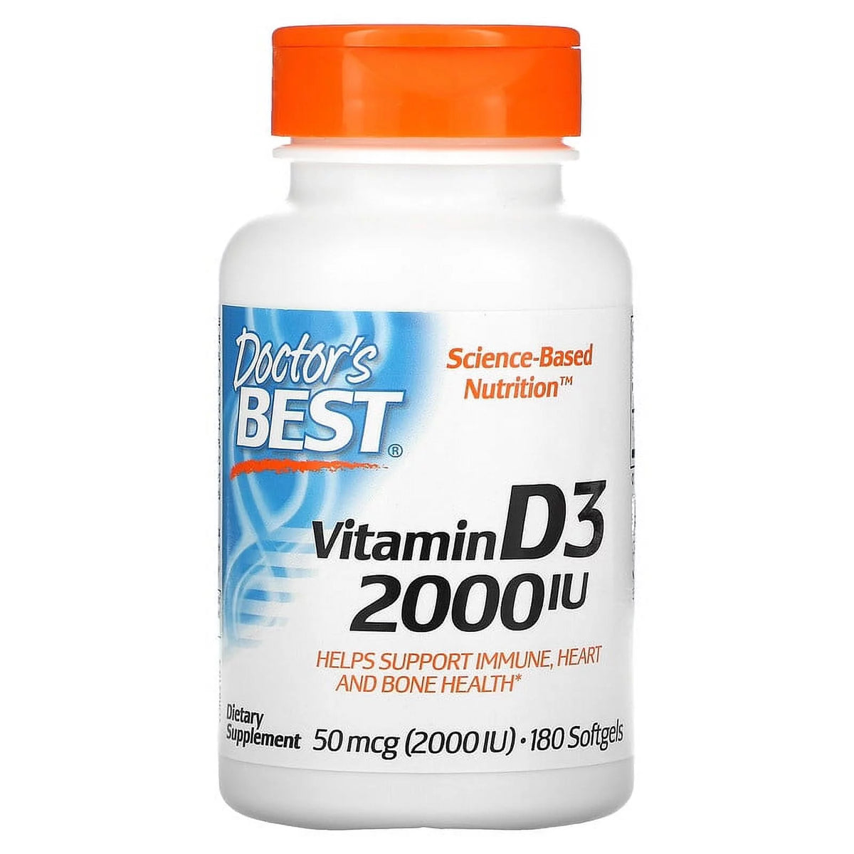 Vitamin D3 50 mcg 180 Softgels Pack of 4 S1514