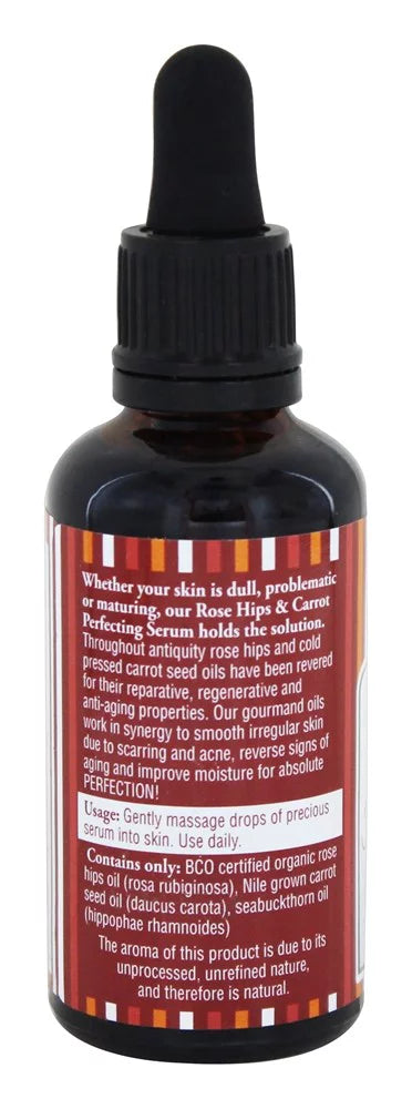 All Natural Organic Rose Hips and Carrot Serum 2 oz D2128