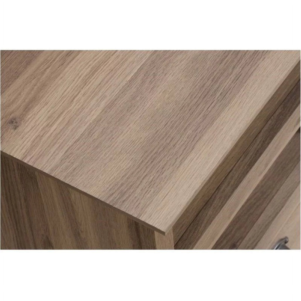 Traditional Wood Executive Desk with File Drawer I814356