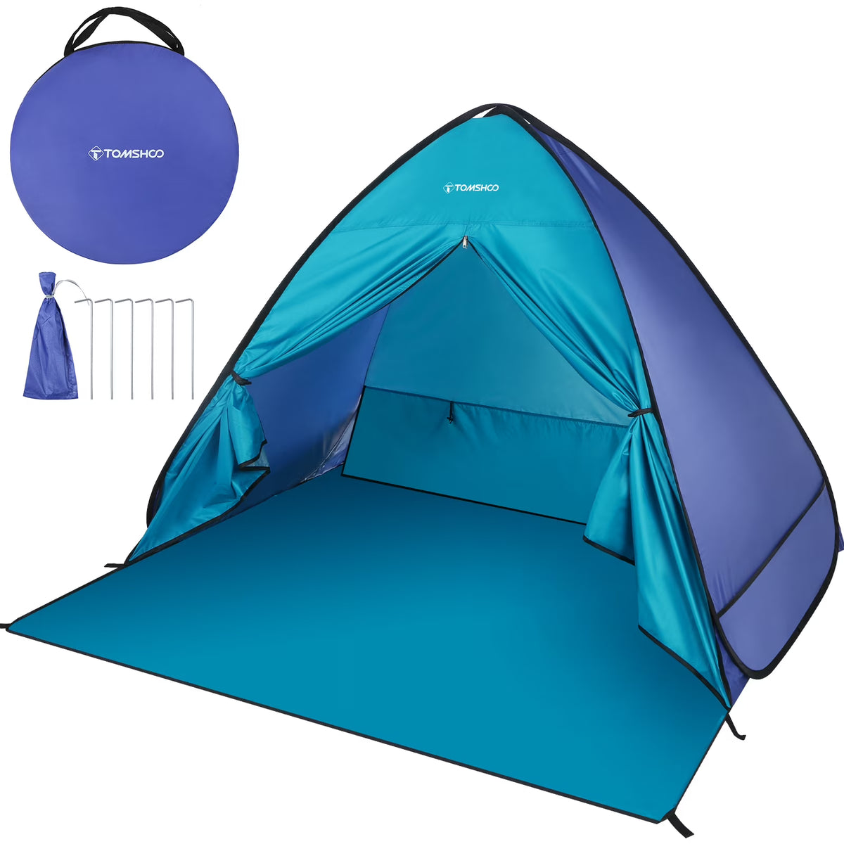 Pop Beach Tent Sun Shelter with Carry Bag A2206