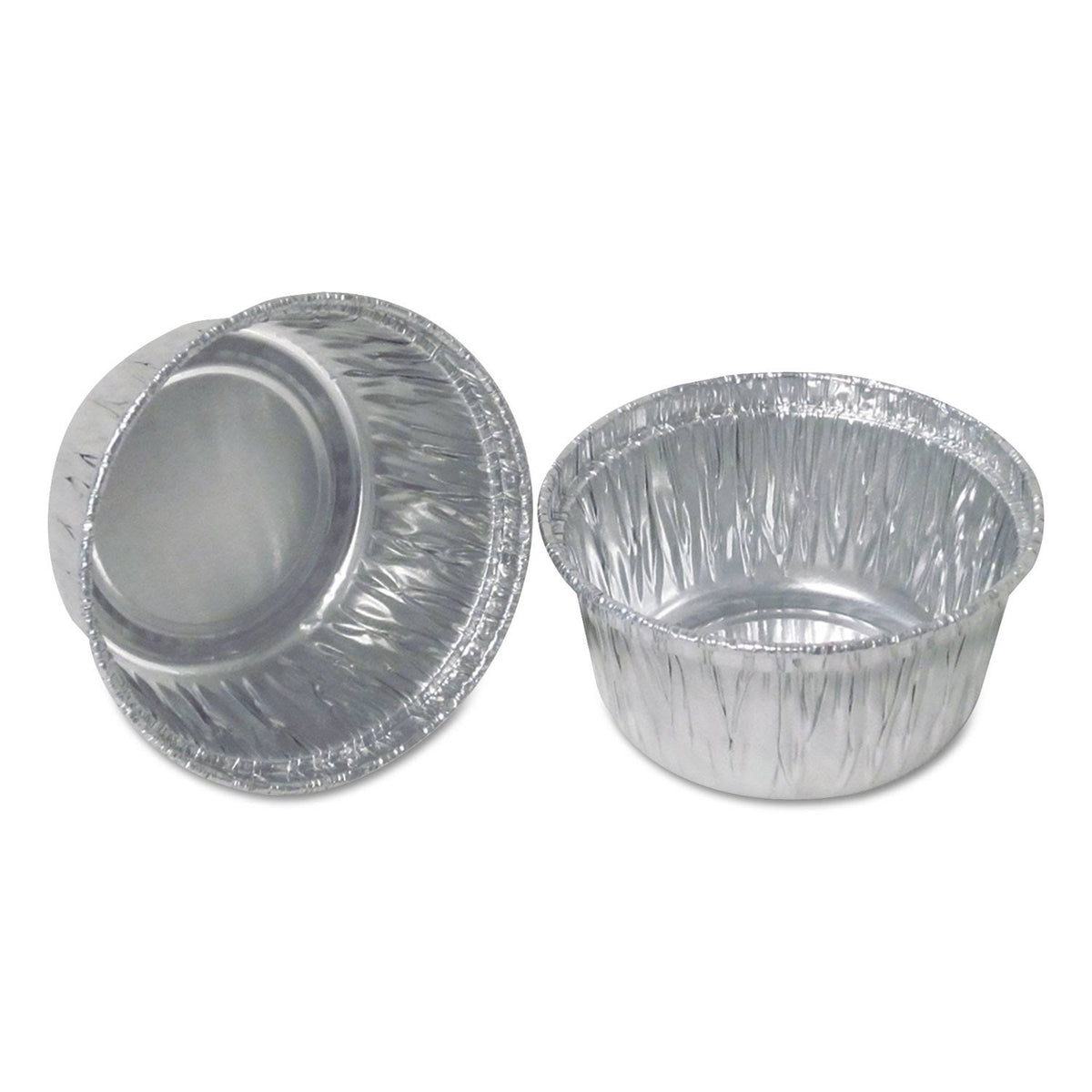 Aluminum Round Containers, 3 1/4x22 Dia, Silver, 1000/Carton B625