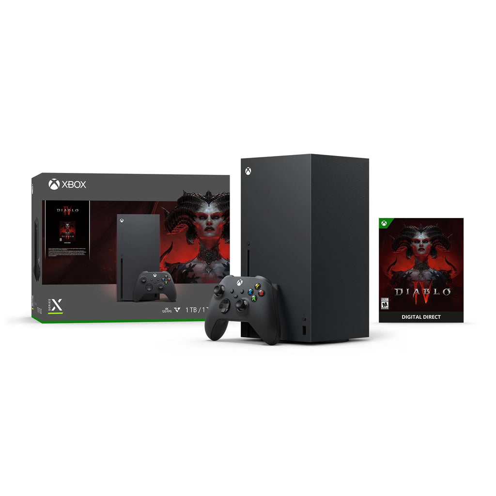 Xbox Series X Diablo 4 Bundle with Nacon Revolution X Wired Controller, Black K8760