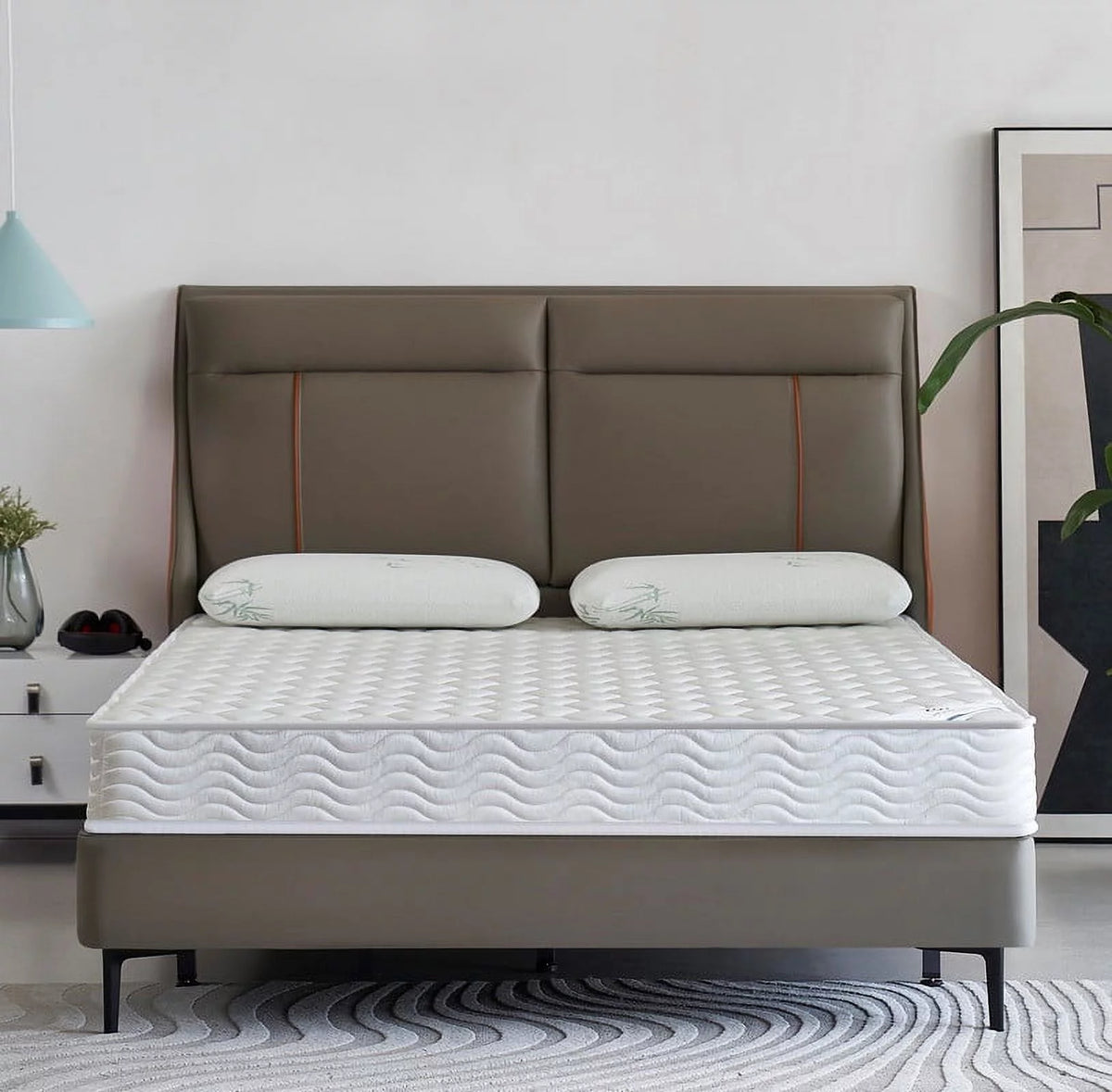 6 Inch Full Size Foam Spring Hybrid Mattress G12492