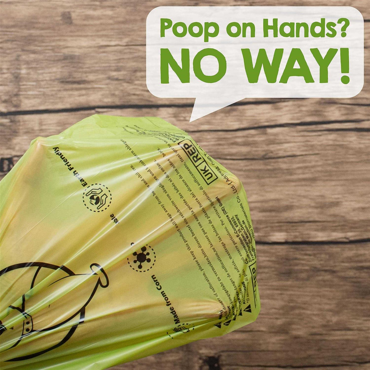 Dog Poop Bags 100% Leak Proof Extra Thick W445260