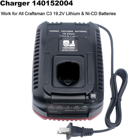 19.2V C3 Charger Replacement for Lithium-ion & Ni-cad Battery Charger V361515