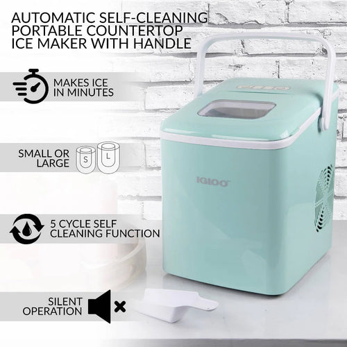 26-Pound Portable Countertop Ice Maker E334