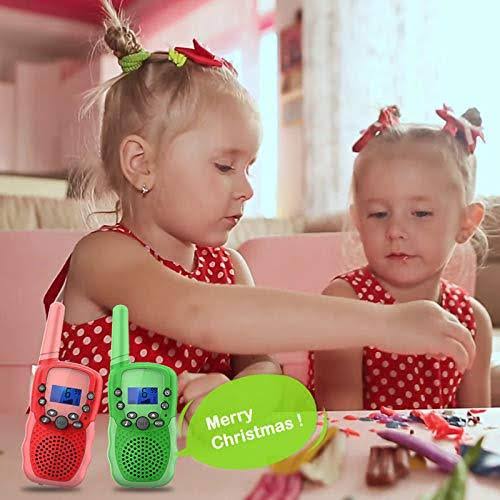 4 Pack Childrens Walkie Talkie with Flashlight B1232