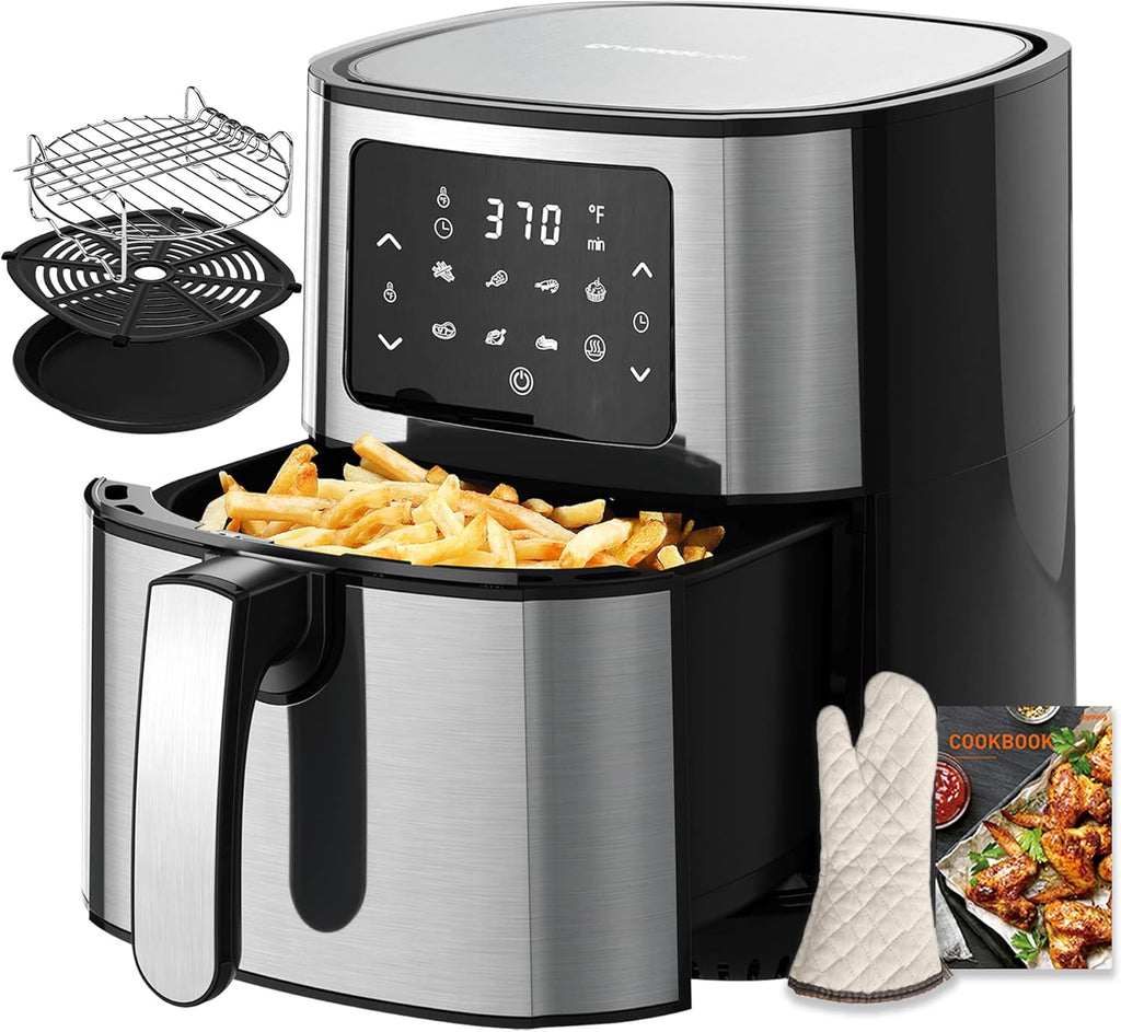 5.8Qt Stainless Steel Air Fryer Toaster Oven M593
