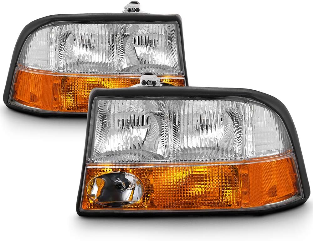 1998-2004 GMC Sonoma Headlights Driver & Passenger Side P659
