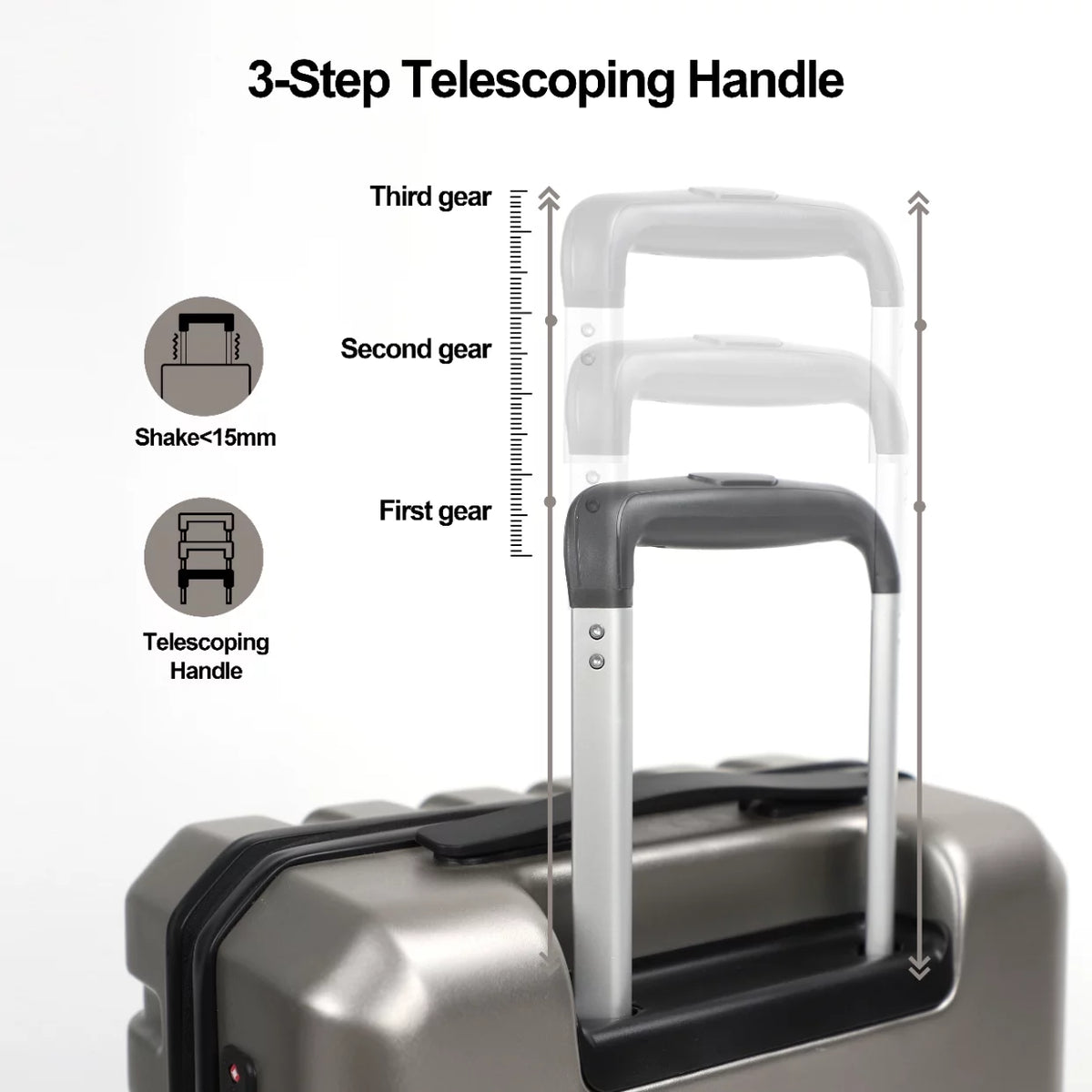 Hardside Carry on Luggage with Spinner Wheel 20" V35953
