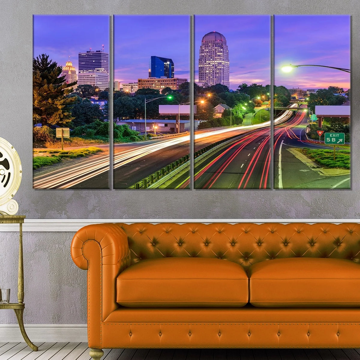 Multi-color 60 in. wide x 32 in. high Canvas Print B58357