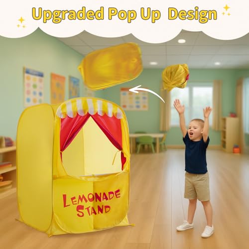 Lemonade Stand Puppet Show Theater Play Tent F4601