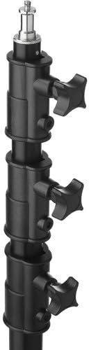 Pack of 2 Heavy-Duty Light Stand (Black, 13') H714652