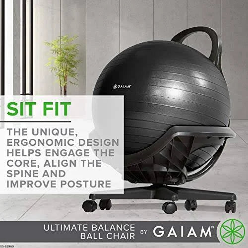 Balance Ball Chair with Swivel Q301