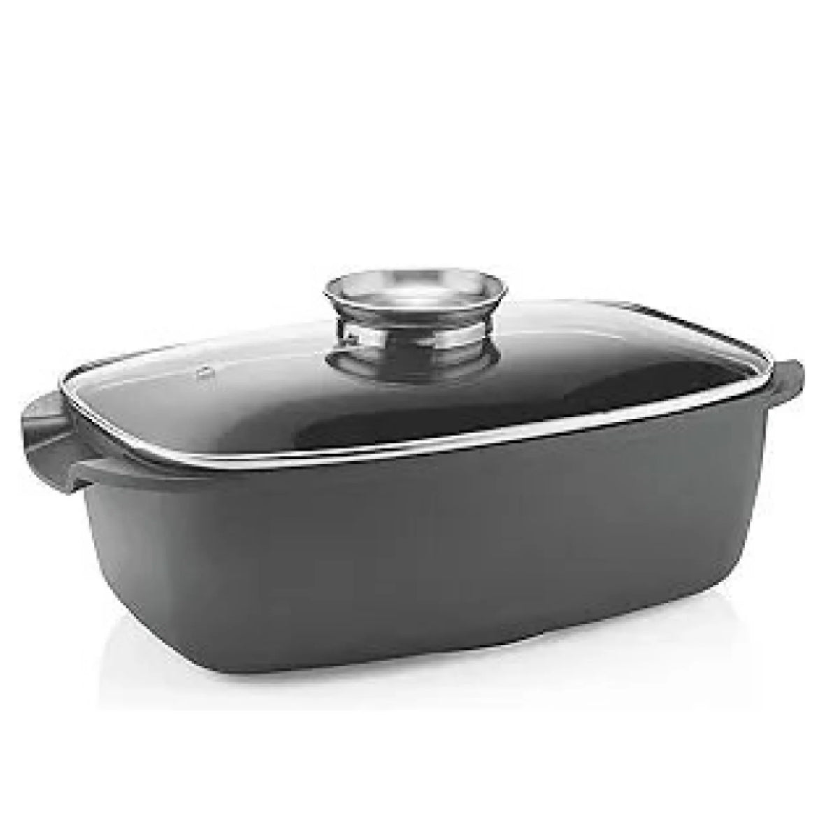 Black Roasting Pan with Lid R45400