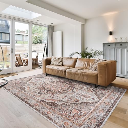 8x10 Non Slip Area Rug O9128