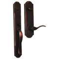 Oil-Rubbed Bronze Door Handleset with Lever L593