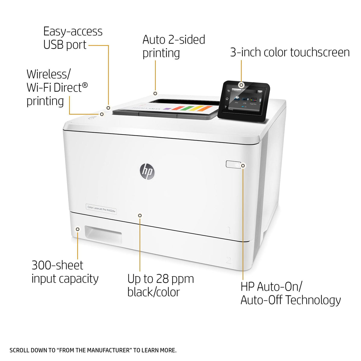 Wireless Color Laser Printer G972210