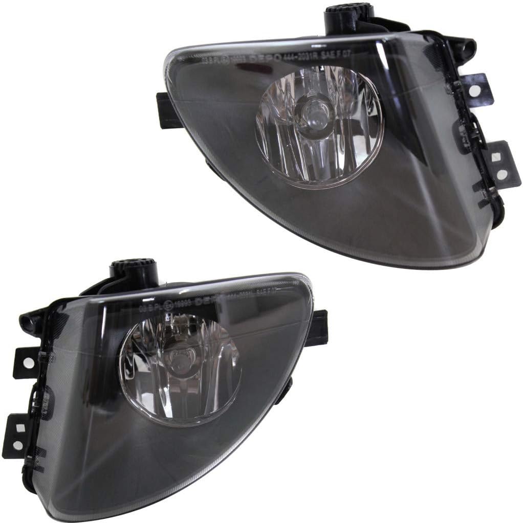 Fog Light Assembly Pair for BMW 5 Series Wagon F11 W4932