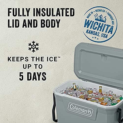 Insulated Rolling Cooler with Wheels, 100-Quart N882922