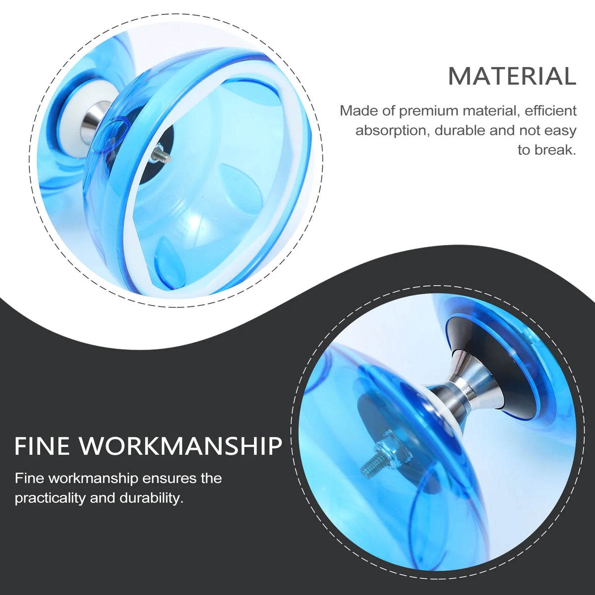 Chinese Yoyo Diabolo Toy Professional Juggling Diabolos G504050