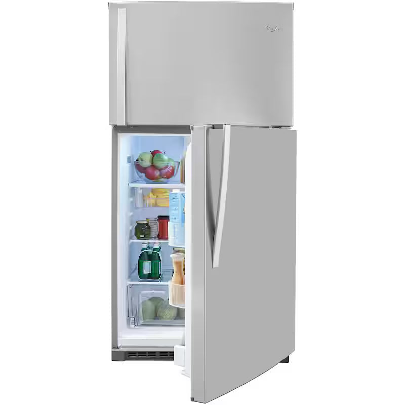 21.3 cu. ft. Top Freezer Refrigerator in Stainless Steel Q4736