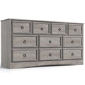 White 10 Drawer Dresser Y3298