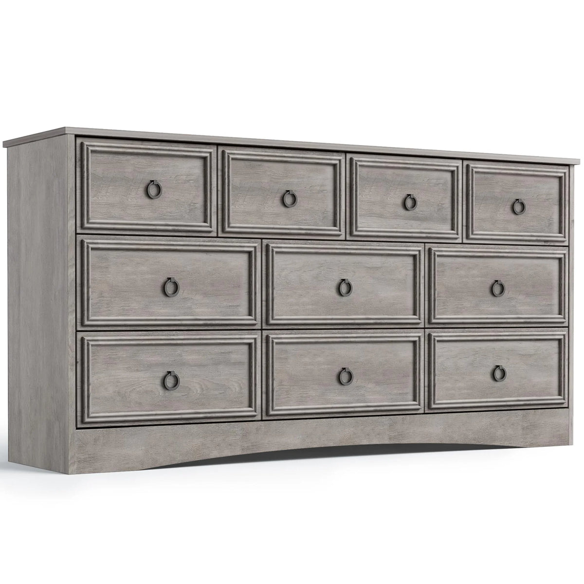 White 10 Drawer Dresser Y3298