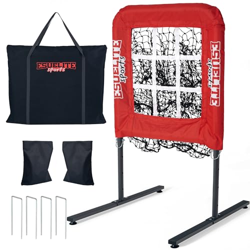 9 Hole Pitching Net with Strike Zone O1959