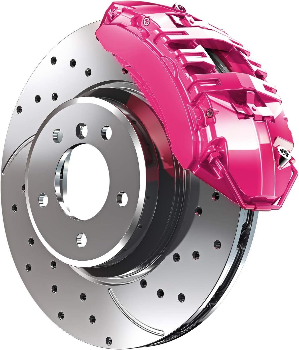 Red High Gloss Brake Caliper Paint System Set E1460