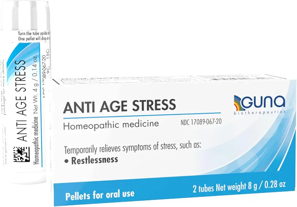 Natural Homeopathic Stress Relief Remedy - 2 Tubes B6039